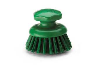 Щетка IGEAX круглая ручная (Д 210мм, жесткая, зеленый)