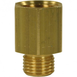 Переходник 1/4"ш-3/8"г (250бар, лат) R+M