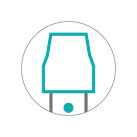 Щетка для пола TTS PET (34см, мягкий ворс)