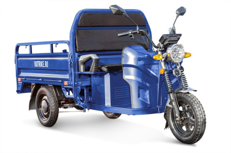 Трицикл электрический Rutrike Мастер 1500 60V 1200W (синий) (026653-3291)