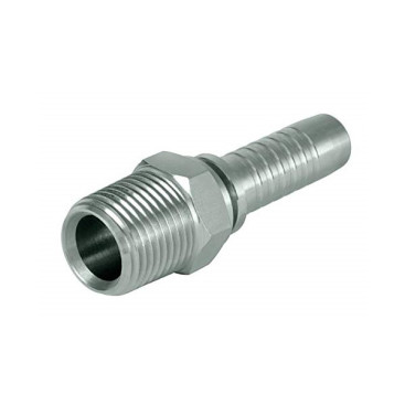 Фитинг высокого давления NPTF (DN12, 3/8ш, оцинк) Robin