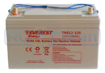 Аккумуляторная батарея Everest Energy TNE12-125 (106Ач, 12В, Gel)